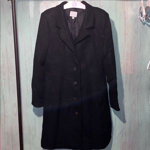 Old navy black coat size large